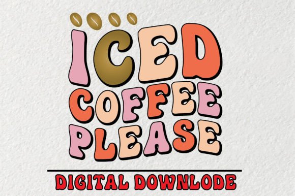 Caffeine Vibes Svg for Embroidery Projects
