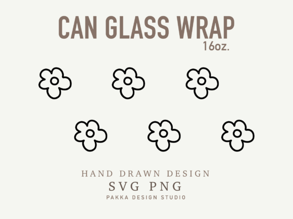 Can Glass Svg Boho Flower Wrap Review