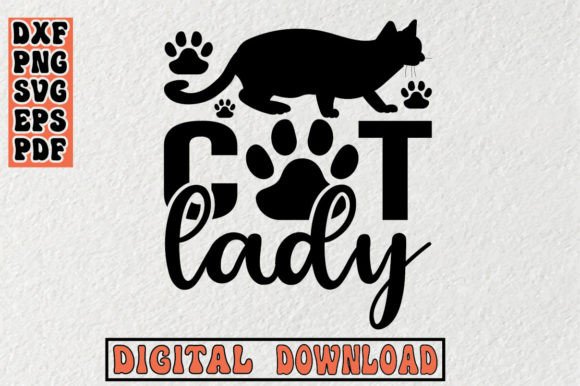 Cat Laddy Svg – A Whiskered Design for Embroidery Projects