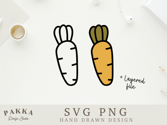 Cute Hand Drawn Easter Carrot Svg Png Review