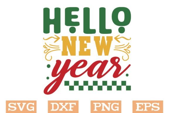 Hello New Year SVG Design Review
