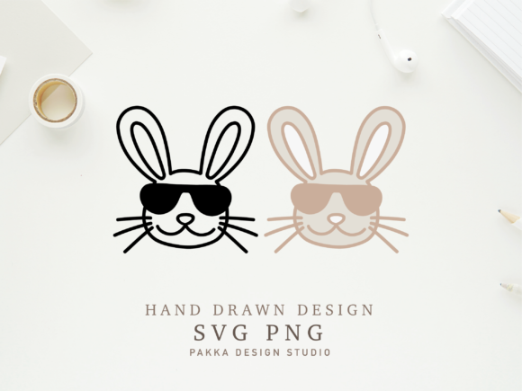Layered Bunny SVG for Embroidery Projects