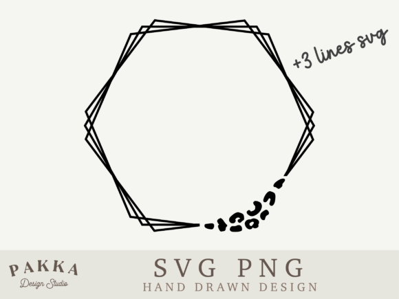 Leopard Frame Svg Hexagon Frame Png Review