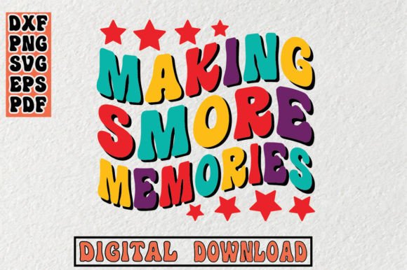 Making Smore Memories Svg for Embroidery Projects