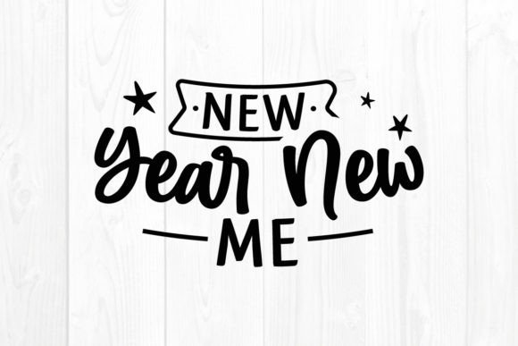 New Year Quote SVG for Creative Projects