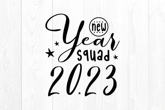 New Year Quote SVG for Embroidery Projects