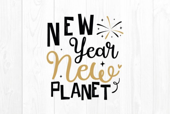 New Year Quote SVG for Embroidery Projects